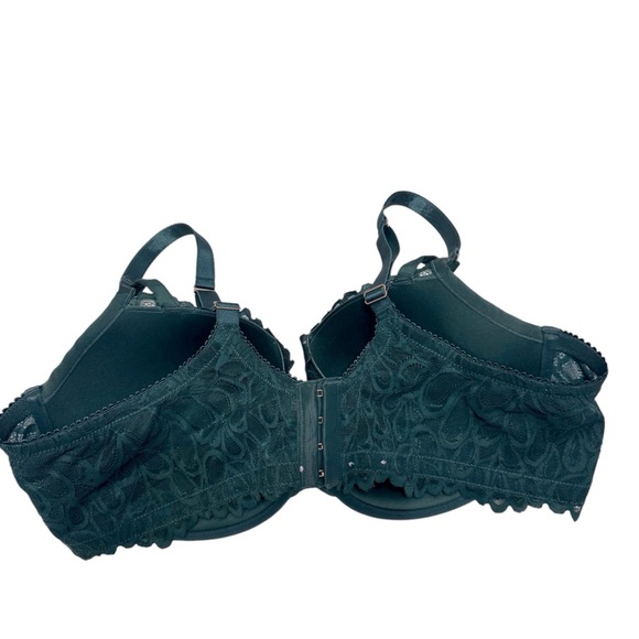 Savage X Fenty 44DD Green Lace Balconette Bra – “Savage Not Sorry” Lightly Lined - Picture 5 of 9